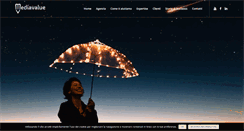 Desktop Screenshot of mediavalue.it